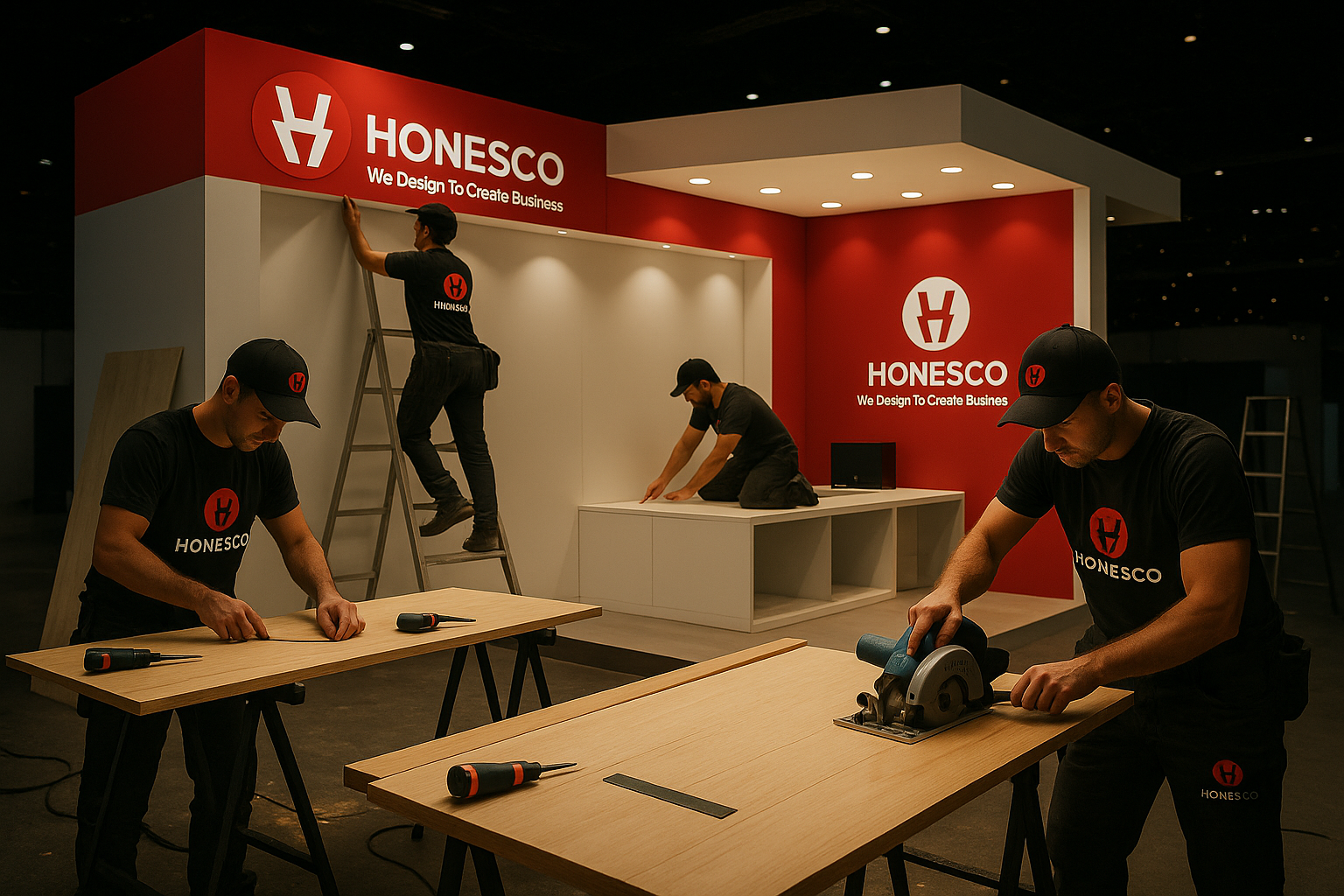 Custom Booth Fabrication